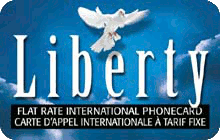 Call Africa, North America using Liberty Corporate calling card.