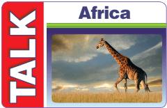 Call Africa using TALK Africa calling card.