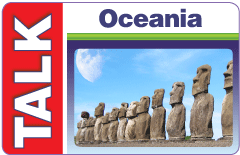 Call Oceania using TALK Oceania calling card.